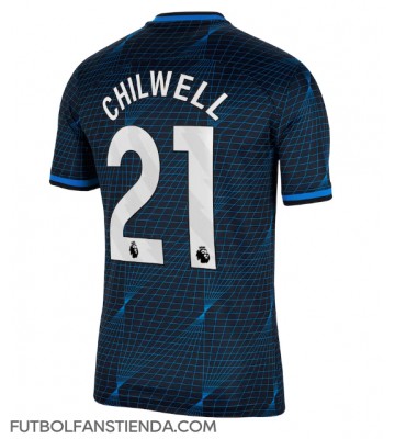 Chelsea Ben Chilwell #21 Segunda Equipación 2023-24 Manga Corta